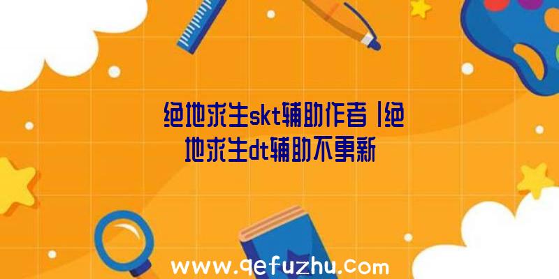 「绝地求生skt辅助作者」|绝地求生dt辅助不更新